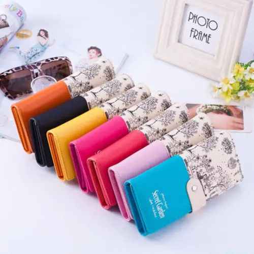 

New Women Cartoon PU Leather Wallet Purse Handbag Case Card Holder Bag Clutch Zipper