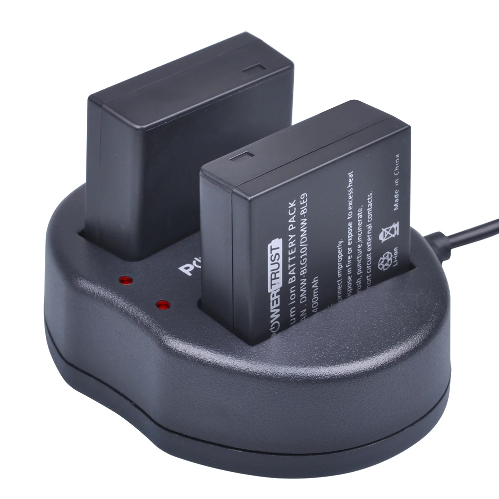 4 шт. Аккумулятор для камеры DMW BLG10 BLE9 BLE9E + двойное USB зарядное устройство Panasonic Lumix