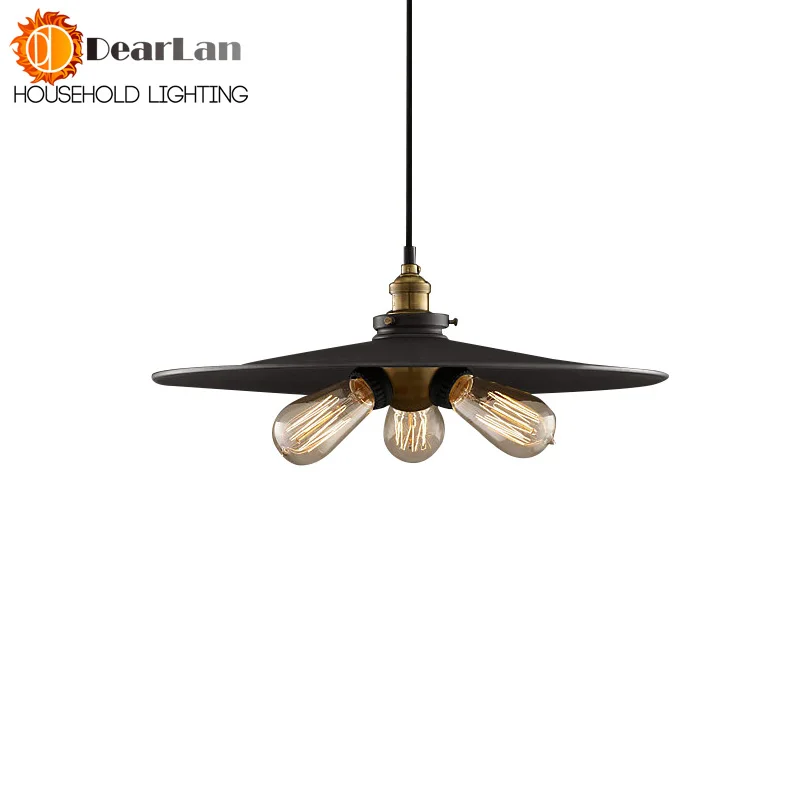 

Diameter22CM/26CM/36CM,American Industrial Vintage Pendant Light Cafe Creative Metal Drop light Bar Lighting Clothing Store Lamp