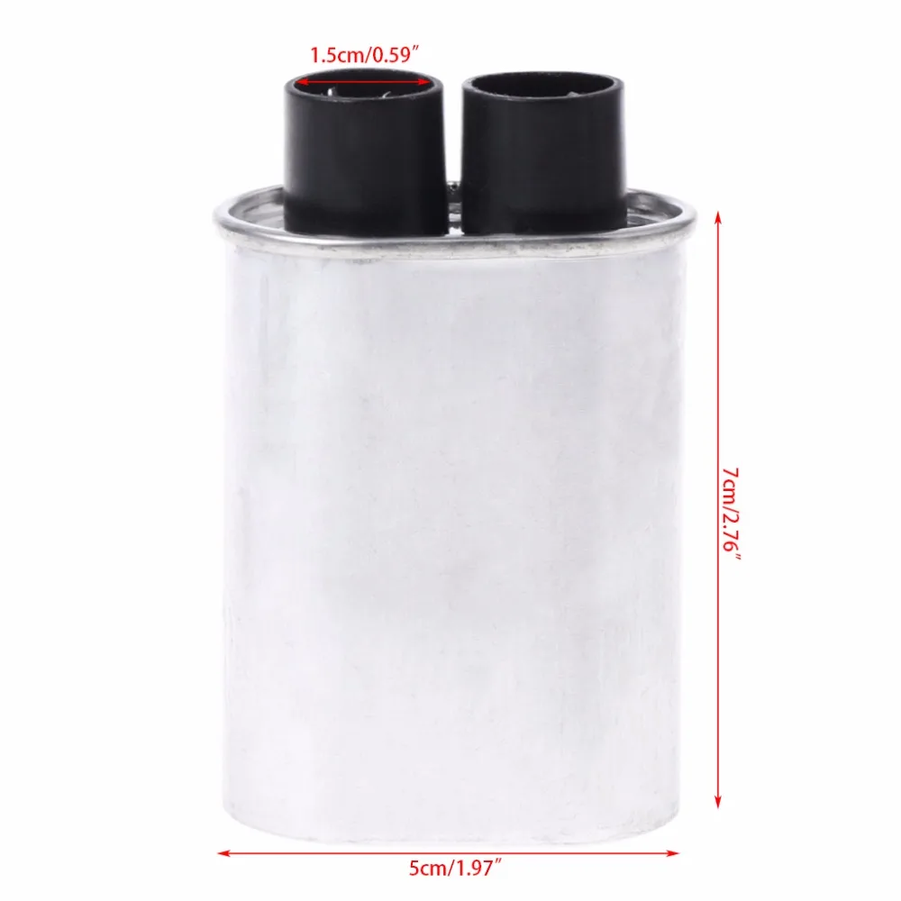 AC 2100V Microwave Oven High Voltage HV Capacitor 0.90uF or 1.00uF Replacement Universal microwave oven spare parts