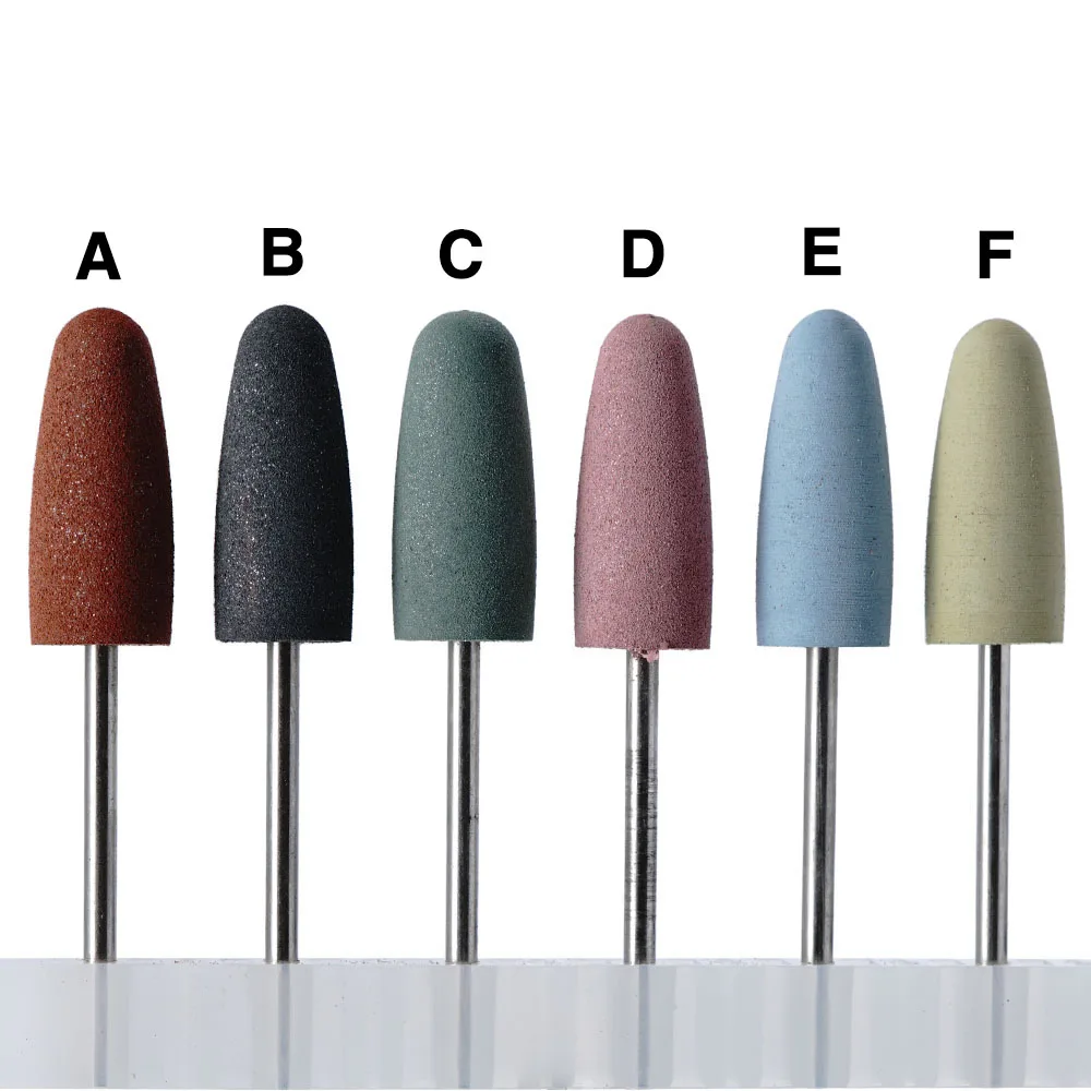 Buy 1pcs Nail Silicone Polisher Drill Bit Cutter For