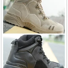 Тактические армейские ботинки мужские армейские ботинки кожаные дышащие военные армейские ботинки уличная походная спортивная обувь для кемпинга