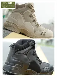 Тактические армейские ботинки мужские военные ботинки кожаные дышащие военные Полусапоги уличные походные спортивные ботинки