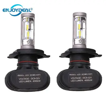 

2pcs Super Bright Car Headlight H4 Led Bulbs COB H4 S1 8000LM 100W Durable LED Auto Headlamp Car Headlight Fog Light Lamp Bulb