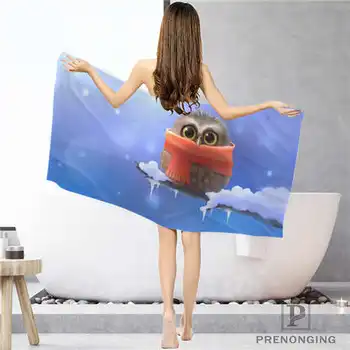 

Custom cute-owl- (1) Bathroom Washcloth Towels Face Towel/Bath Towel Shower Towels Size 33x74cm/72x143cm#18-12-17-05-245