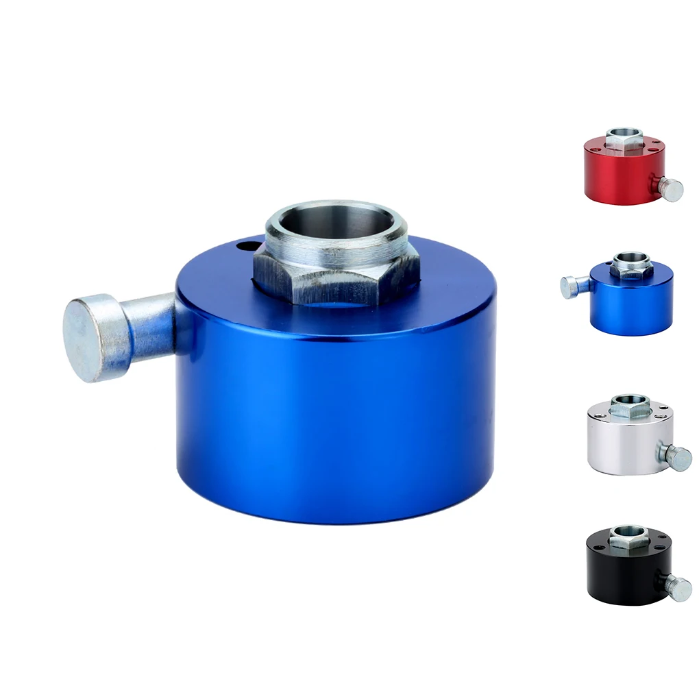 

Car Steering Wheel Quick Release Disconnect Hub 360 Degree Pull Ring 3/4" Shaft Size Aluminum Accessories