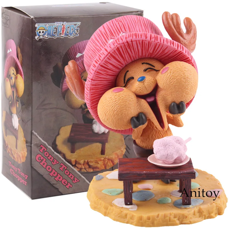 Anime One Piece Action Figure Happy Tony Tony Chopper Figure PVC