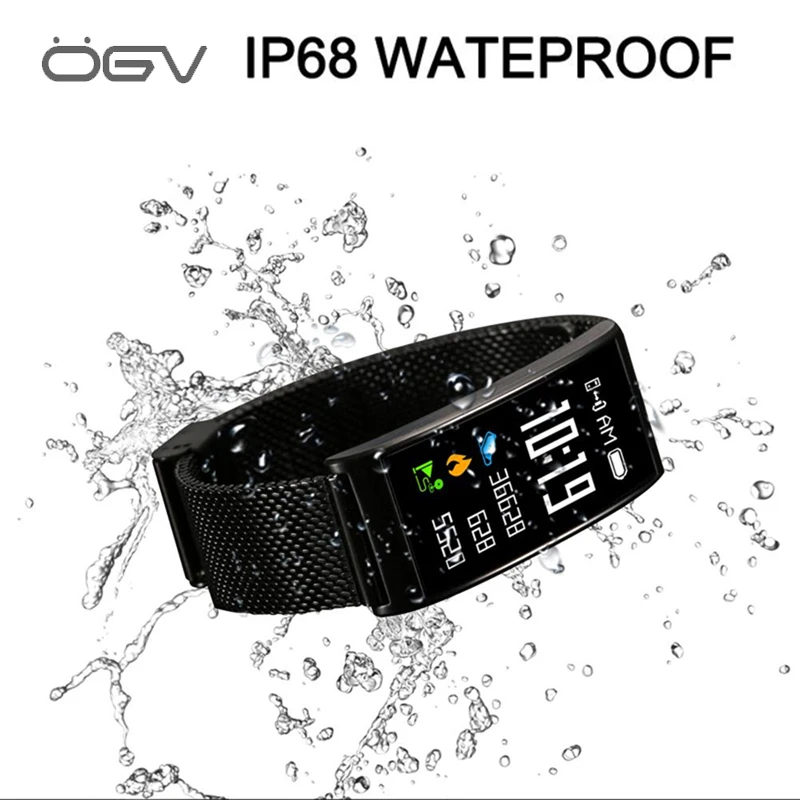 OGV X3 Plus Смарт часы Bluetooth Смарт часы водонепроницаемые IP68 монитор сердечного ритма спортивные часы шагомер спортивные часы модные