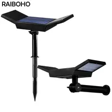 Уличный солнечный светильник IP65 Водонепроницаемый 20LED садовый пейзаж вставленный наземный Точечный светильник садовый газон декоративный светильник