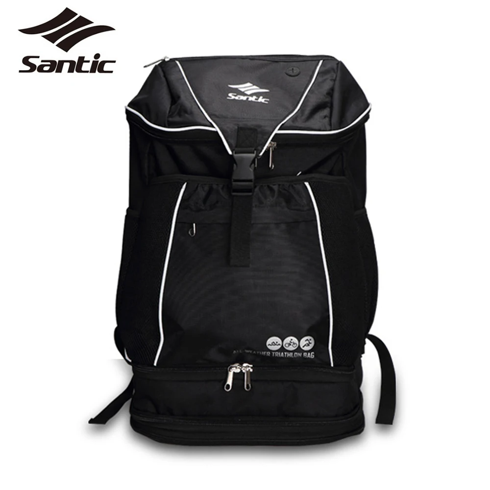 

Santic 2016 Mountain Bike Cycling 24L Backpack Outdoor Hiking Spirit Triathlon Bags Sports Rainproof Shoulder Fitness Black Bags