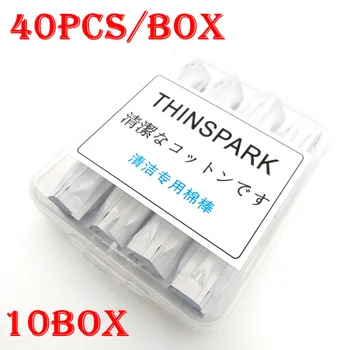 

10Box/lot Wet Cotton Swab for IQOS for IQOS 2.4 Plus for Lil E Cigarette Clean Tool Clean Sticks E-Cigarette Accessories 400PCS