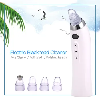 

Electric Blackhead Pore Vacuum Remover Extractor Unisex Comedo Microdermabrasion Exfoliating Machine USB Facial Clean Massager 0
