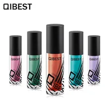 Блеск макияж глаз лайнер для женщин легко носить водонепроницаемый пигментированный красный белый золотой жидкая подводка для глаз с блестками Макияж