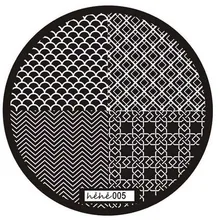 2019 новый дизайн ногтей изображение штамп Довольно шаблон штампы маникюрный шаблон инструмент набор для дизайна ногтей украшения Горячая Р...(China)