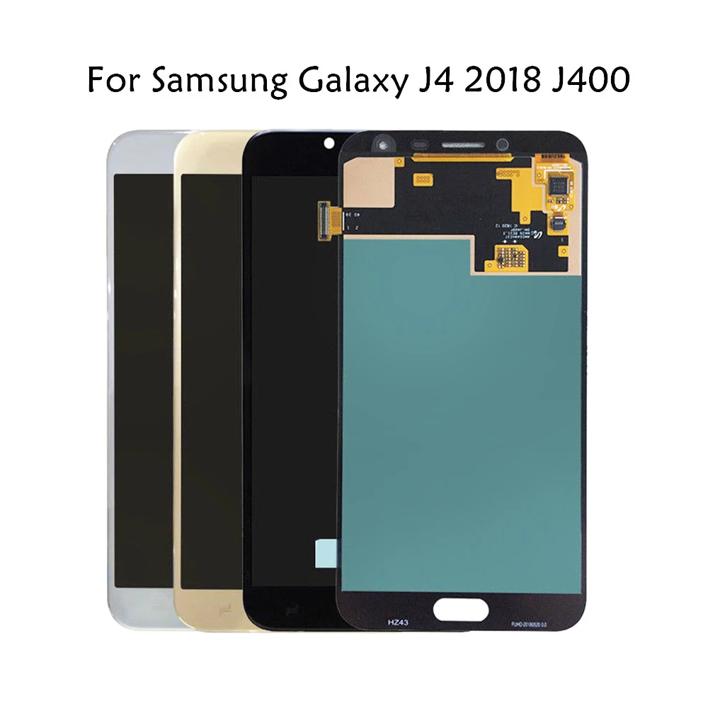 Для Samsung Galaxy J4 2018 J400 J400M ЖК-экран сенсорный дисплей дигитайзер Новый AMOLED +
