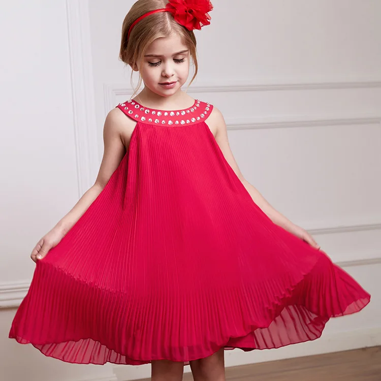 2017 summer new European and American children's clothing girls