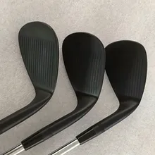 Левая рука SM7 Клин SM7 клюшка для гольфа Jet Black SM7 гольф-клубов 50/52/54/56/58/60 градусов стальной вал с крышкой головы