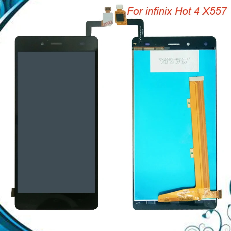 Протестировано ОК для infinix Hot 4X557 и infinix ZERO 3X552 Полный ЖК-дисплей сенсорный экран сборка стекло дигитайзер Замена