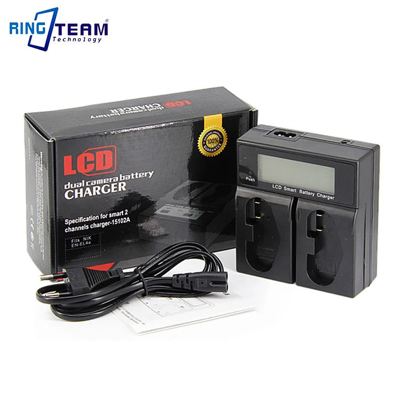 Free Shipping MH26 MH-26 Dual Charger With LCD Sreen Fit EN-EL18 EN-EL18a Battery for Nikon D4 D4S D5 Digital Cameras | Электроника
