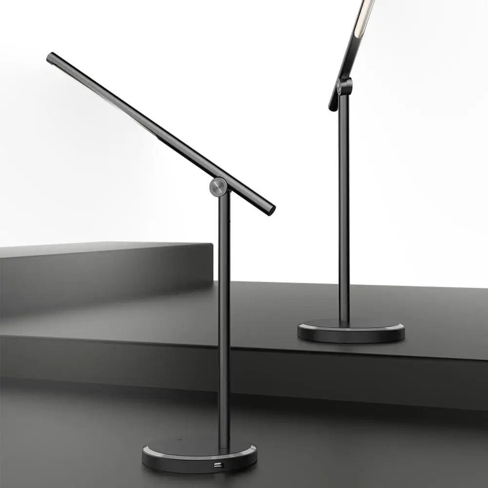 

Led Desk Lamp Business office light Touch control Eye Protection Light Dimmer USB Charge Led Table Lamp 12W 5 Colors temperature