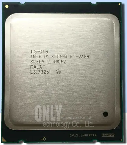 E5 2609 процессор Intel Xeon E5-2609 2,4 ГГц 10 м 6.4GT/s 4 ядра DDR3 1066 МГц FCLGA2011 TPD 80 Вт Процессор