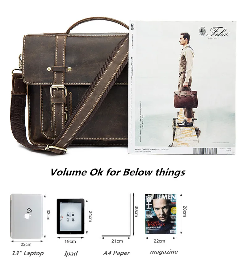 genuine leather men briefcase (2)