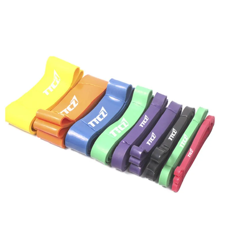 Natural Latex Athletic Rubber Resistance Bands set Gym Expander