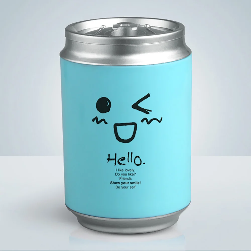 

Creative Mini Cans USB Car Air Humidifier Ultrasonic Cute Cartoon Essential Oil Aroma Diffuser Home Office Mist Maker Fogger