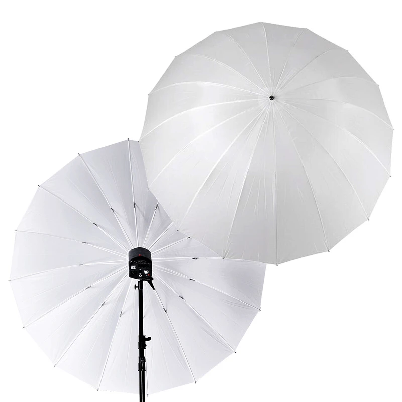 Godox 60 "/150Cm 75"/185Cm Grote Zachte Witte Doorschijnende Voor Flash licht Strobe Fotografie|umbrella for umbrellaphoto studio - AliExpress
