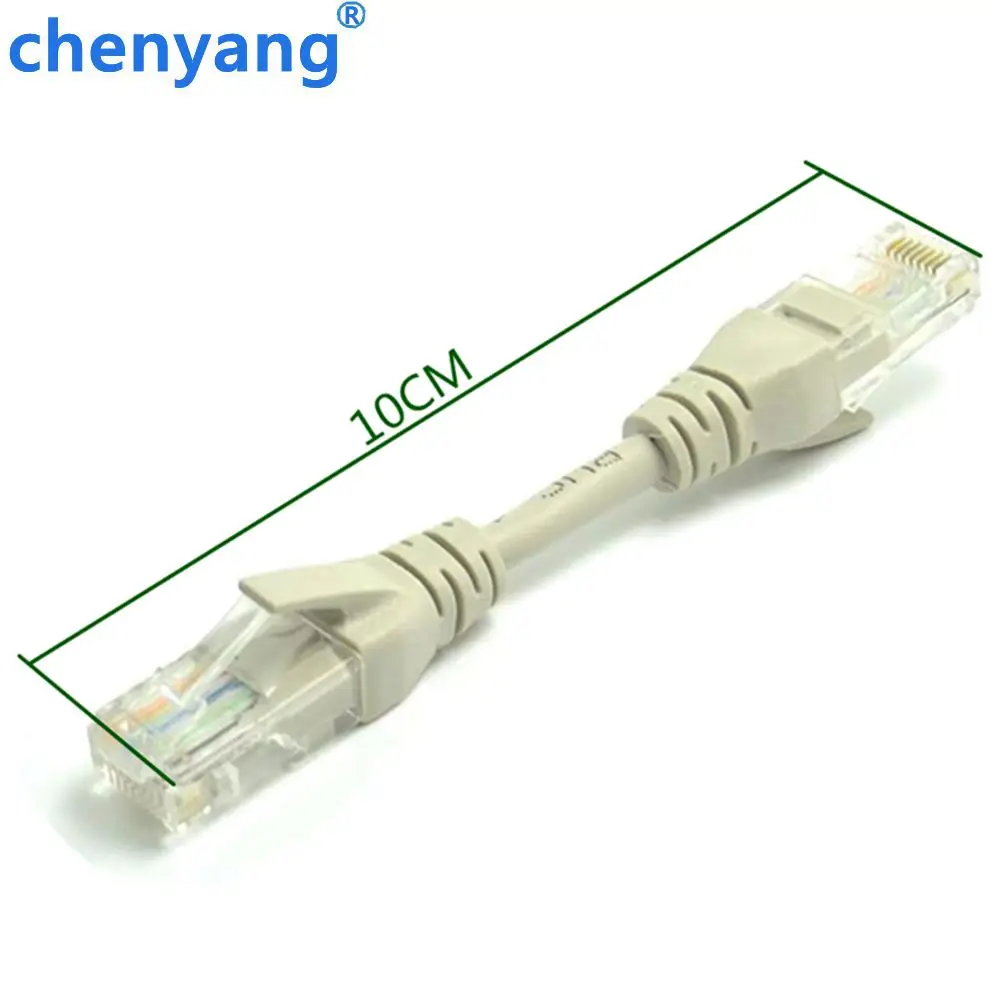 

CAT5 CAT5e UTP Ethernet Network Cable Male to Ethernet Male RJ45 Patch LAN Short Cable Extended line 10cm/0.1m