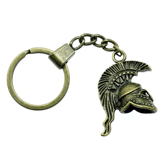 3d retro roman soldier helmet keyring 3d retro roman soldier helmet