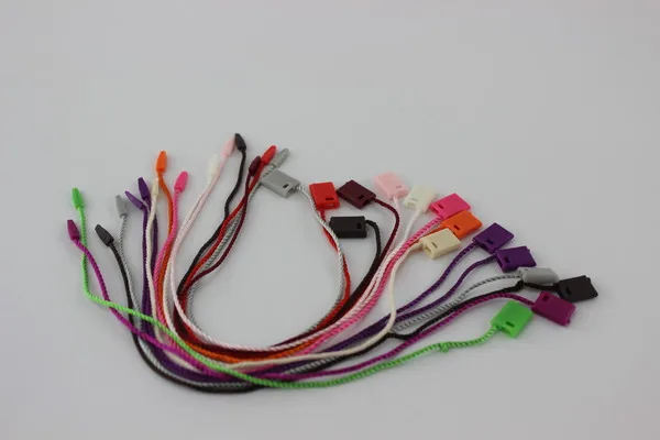 

Garment Accessories Hang Tag sling Seal pin Plastic Locker tie pin Nylon String Garment Tags sign label rope Hang string