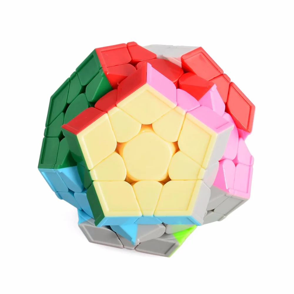 Yuxin волшебный кубик-Додекаэдр гладкой прочный Скорость куб 3x3 Додекаэдр тизеры головоломка, куб, игрушки Специальные игрушки подарочные игрушки для детей