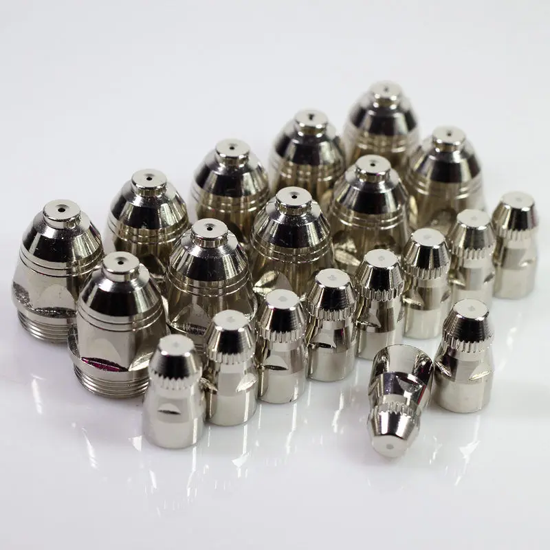 

20pcs P80 Plasma Cutting Torch Consumable Cutting CNC 60A 80A 100A P80 Plasma Torch Cut Tip Electrode Nozzle Cutter Tip