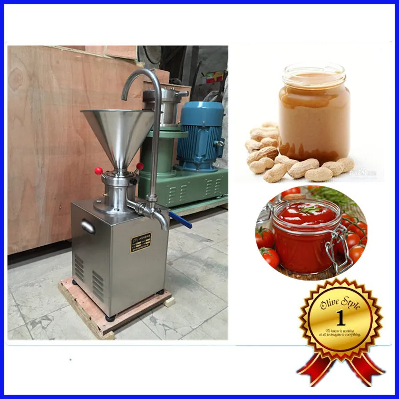 Stainless steel durable peanut butter machine / peanut grinder / peanut butter colloid mill for