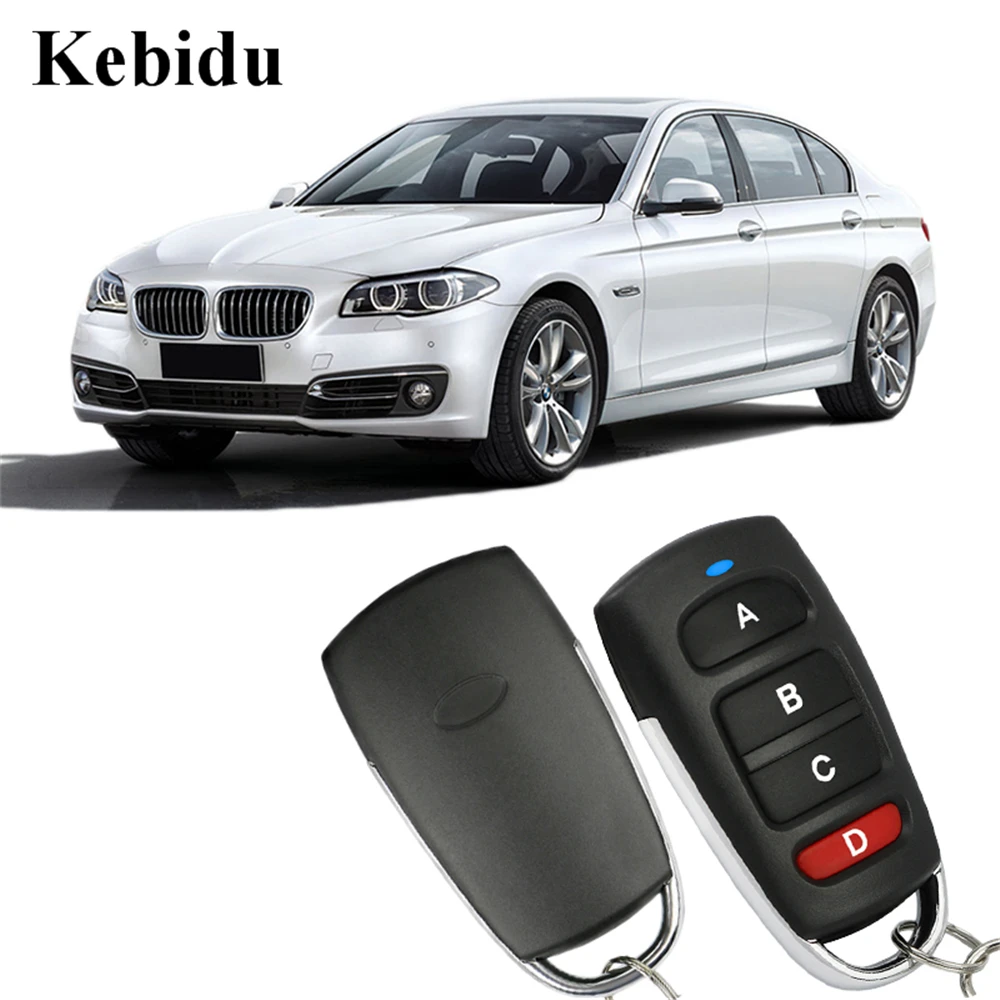 

Kebidu 433Mhz Portable Duplicator Key Auto Cloning Gate Remote Control for Garage Door Remote Control Wholesale