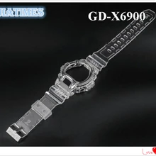 1 комплект Универсальный прозрачный GD-X6900 ремешок для часов и ободок для замены часов
