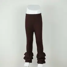 20 цвета дети брюки вязать хлопок рюшами брюки девочки штаны детей брюки леггинсы для девочек ребенка летом стиль вспышки брюки