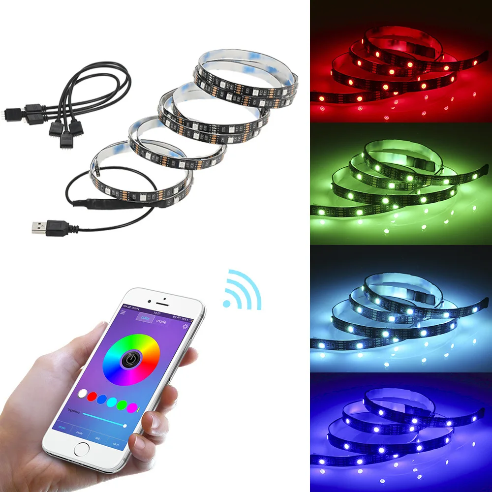 Светодиодный светильник SMD5050 RGB 30 Wi Fi 400 лм 17 Вт|Светодиодные ленты| |