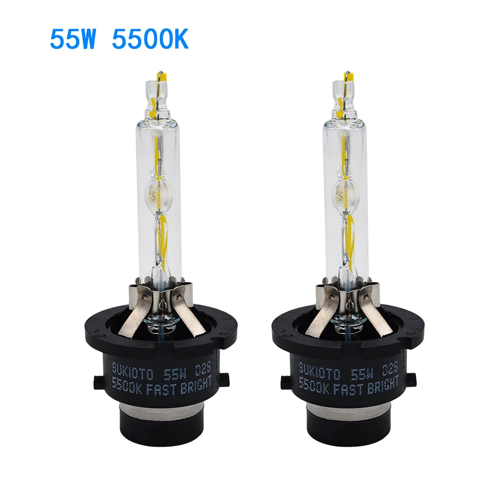 SKYJOYCE оригинальные D2S D4S HID Сменные лампы супер яркие 5500K 55W для Автомобильная фара