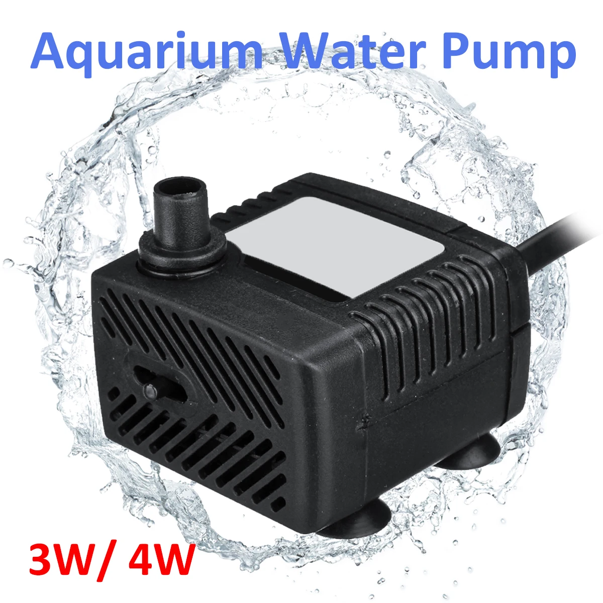 Buy Adjustable 3W/4W Small Submersible Eco Aquarium