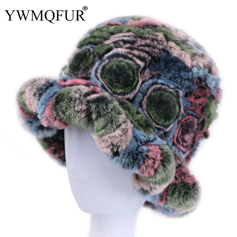 YWMQFUR 2018 зимние классические вязаные фетары для женщин модные женские утепленные