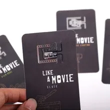 4 шт./партия, как в фильме закладки камера Рулон Кинопленки сланец кино освещение металлическая Закладка для книги