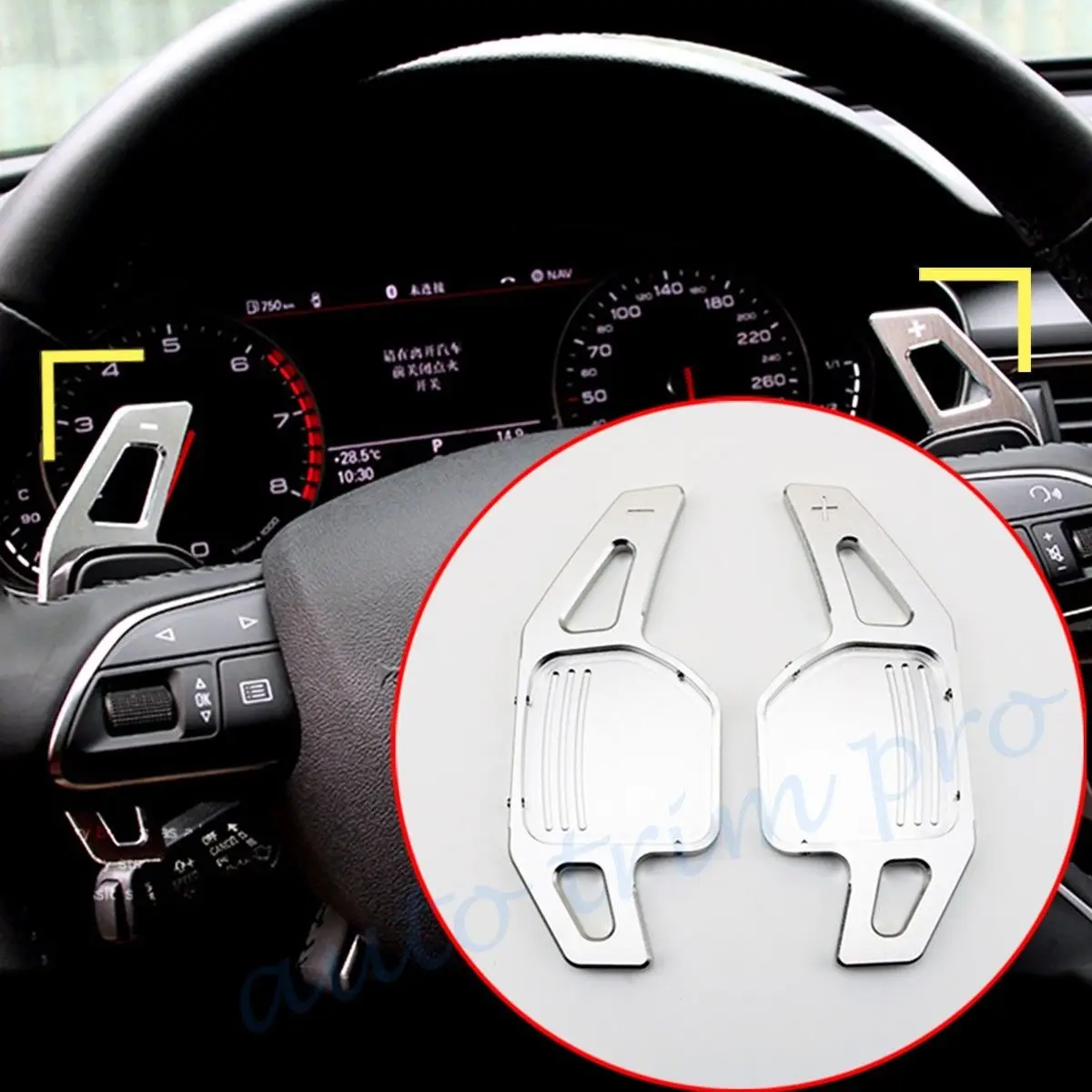 

Gear DSG Extension For Audi TT Q5 Q7 S3 S5 S6 A3 A4L A5 A6L A7 A8 Shift Paddle Steering Wheel Shifter Accessories Parts