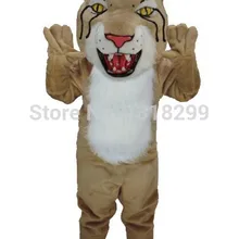 Талисман Bobcat дикая кошка маскарадный костюм cosplay тематический костюм для карнавала наборы костюмов