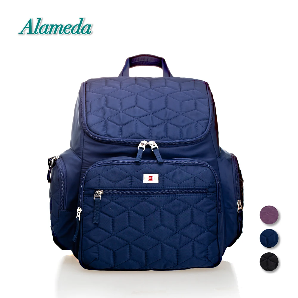  New Fashion Maternity Mummy Bag Solid Diaper Backpack Wide Opening Baby Bag Large Travel Nappy Bag 