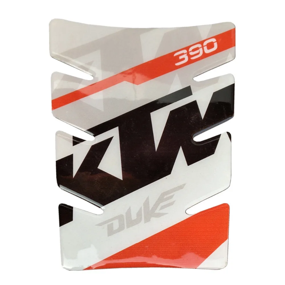 

Motorcycle For KTM 390 DUKE Gel Fuel Oil Tank Pad Fish Bone Decorative Protector Silkscreen Applique