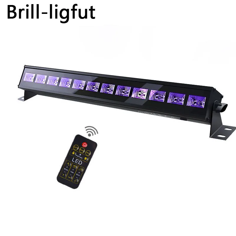 

6leds 9leds 12leds UV Wall Washer DMX Stage Light Effect Bar Black Party Club Disco Light for Indoor Christmas Party Wedding