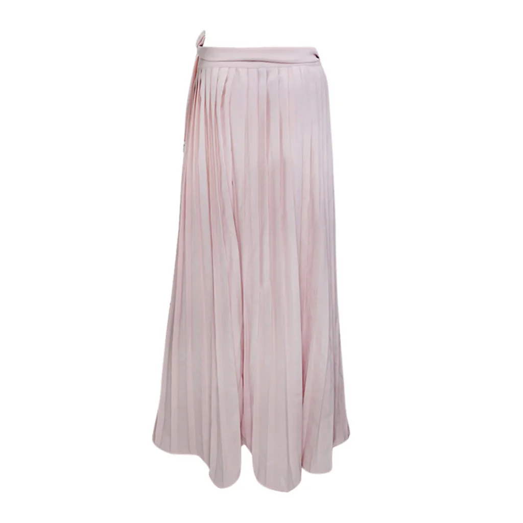 Женская юбка юбки faldas jupe femme shein saia Женская весенне-летняя однотонная модная юбка с высокой талией юбка#50