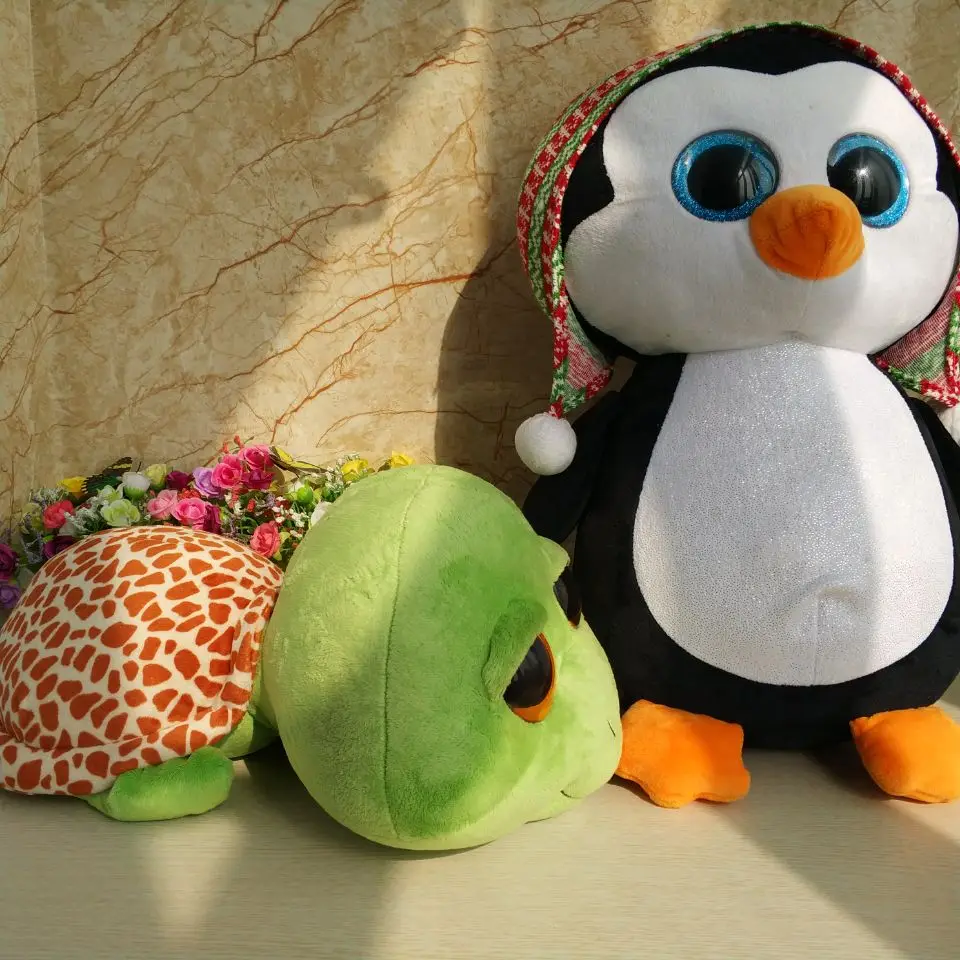 TY BEANIE BOOS collection 1PC 40CM roscoe dog slick fox hennie rooster unicorn coconut monkey rufus dog fantasia unicorn